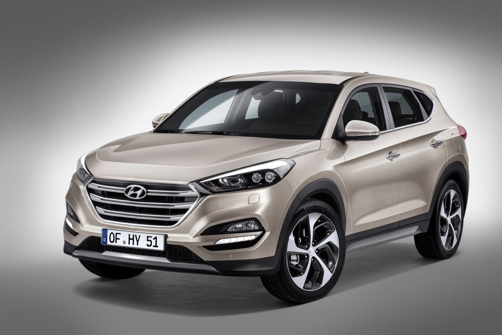 The Hyundai Tucson is 65mm longer, 30mm wider and 15mm lower than the ix35 it replaces later this year. The Hyundai Tucson is 65mm longer, 30mm wider and 15mm lower than the ix35 it replaces later this year.